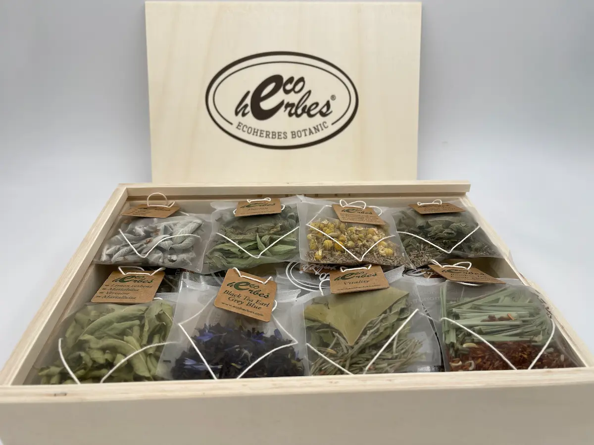Caixa Regal Ecoherbes – 15 Tes Naturals i Gourmet - Imatge 3