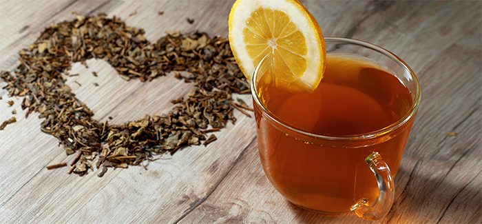 disfrutar una infusion