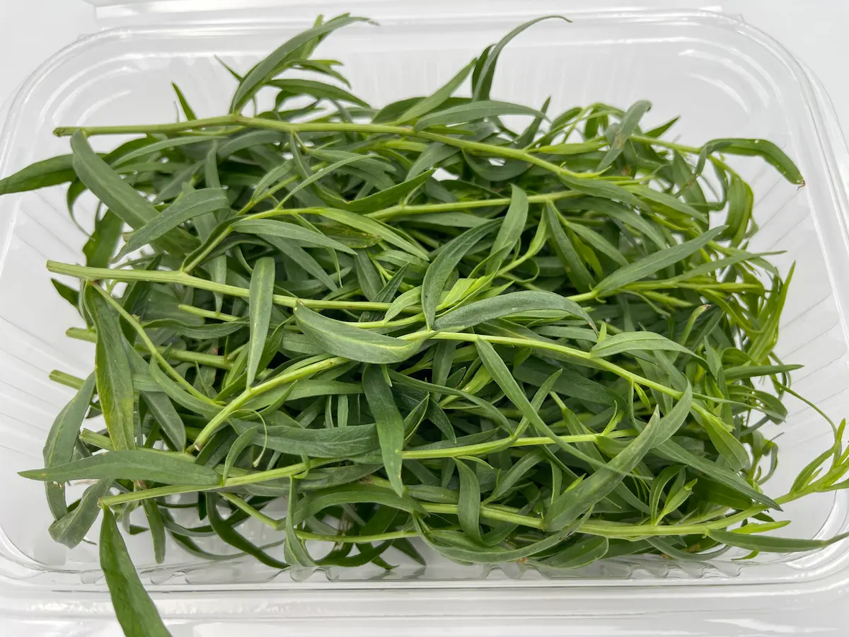 Tarragon Leaves ORGANIC: aniseed elegance and refined flavor for precision cooking
