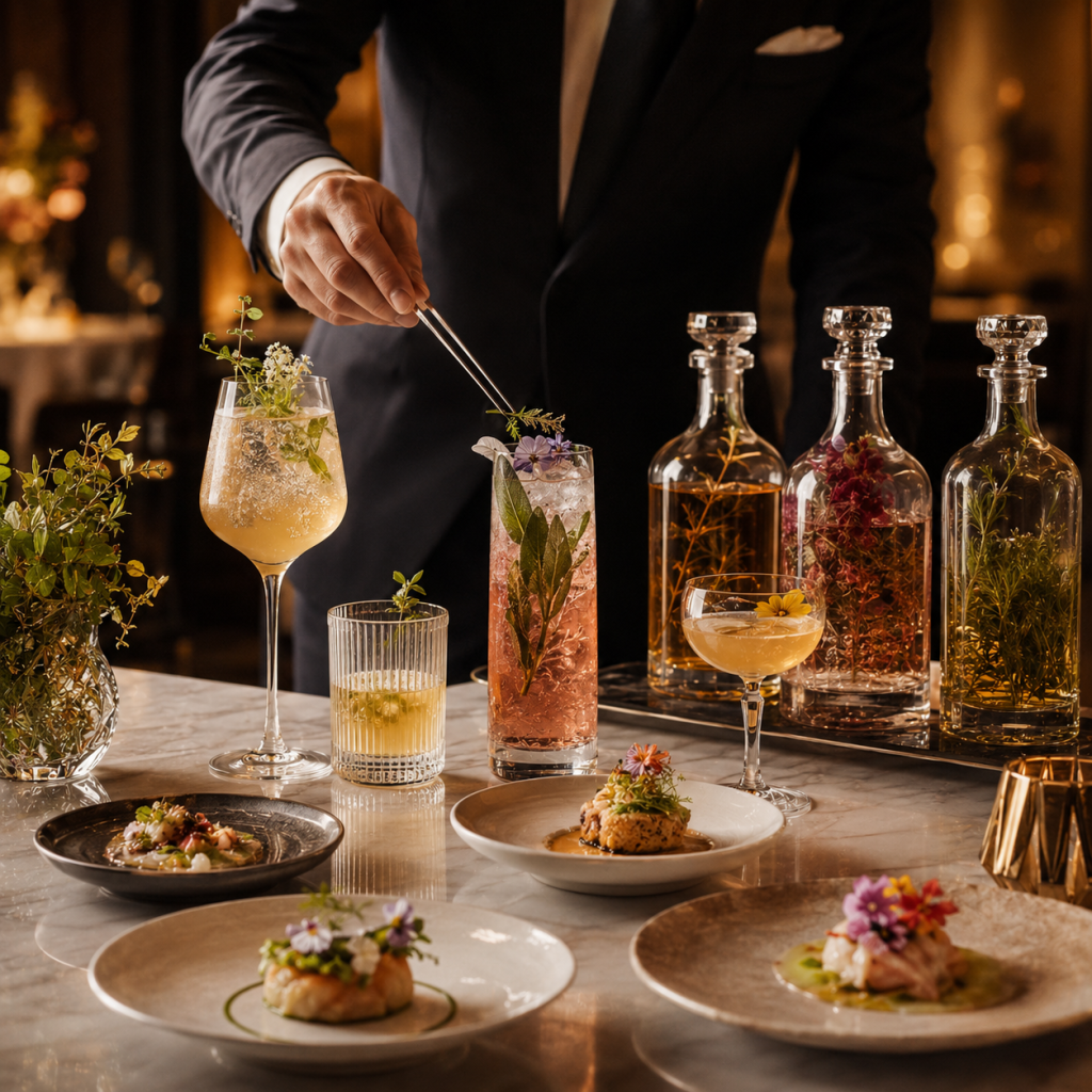Alcohol-free pairings and mixology GP Loose-leaf Jars